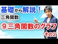[数2][三角関数#9]三角関数のグラフ(その２)　グラフの拡大・縮小・平行移動