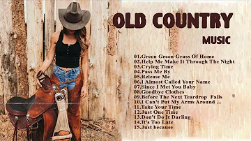 Freddy Fender ~ Green Green Grass Of Home || Old Country Song's Collection|| Classic Country Song's