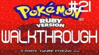 pokemon ruby walkthrough: part 21 - mt pyre!