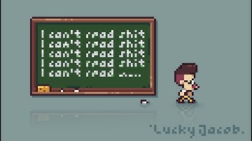 I made a Pixel Font ... it