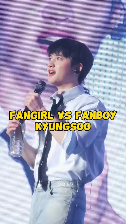 beda fans beda juga jawabannya 🤣 gemes banget❤ #kyungsoo #dohkyungsoo #도경수 #fanconcert #bloom #exo