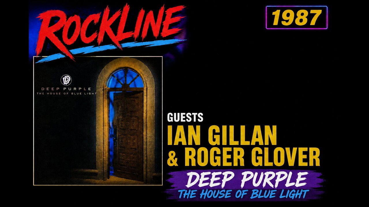 DEEP PURPLE- ROCKLINE 1987- THE HOUSE OF BLUE LIGHT. WITH GILLAN 
