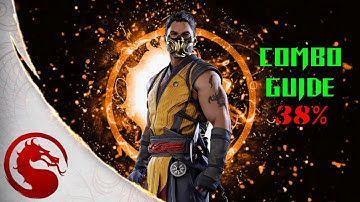 Scorpion Combo Guide (38%) Mortal Kombat 1 Gameplay