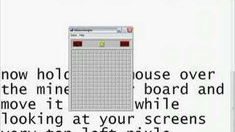 how to hack minesweeper