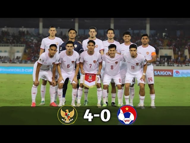 INDONESIA vs VIETNAM 4-0 (agg) QUALIFICATION WORLD CUP 2026 ROUND 2 class=