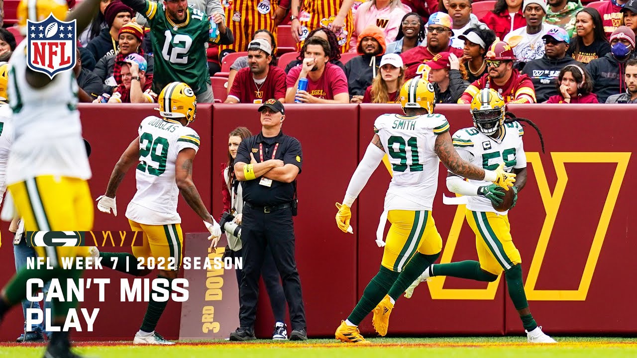 Packers Out Muscle Commanders for Pick 6!