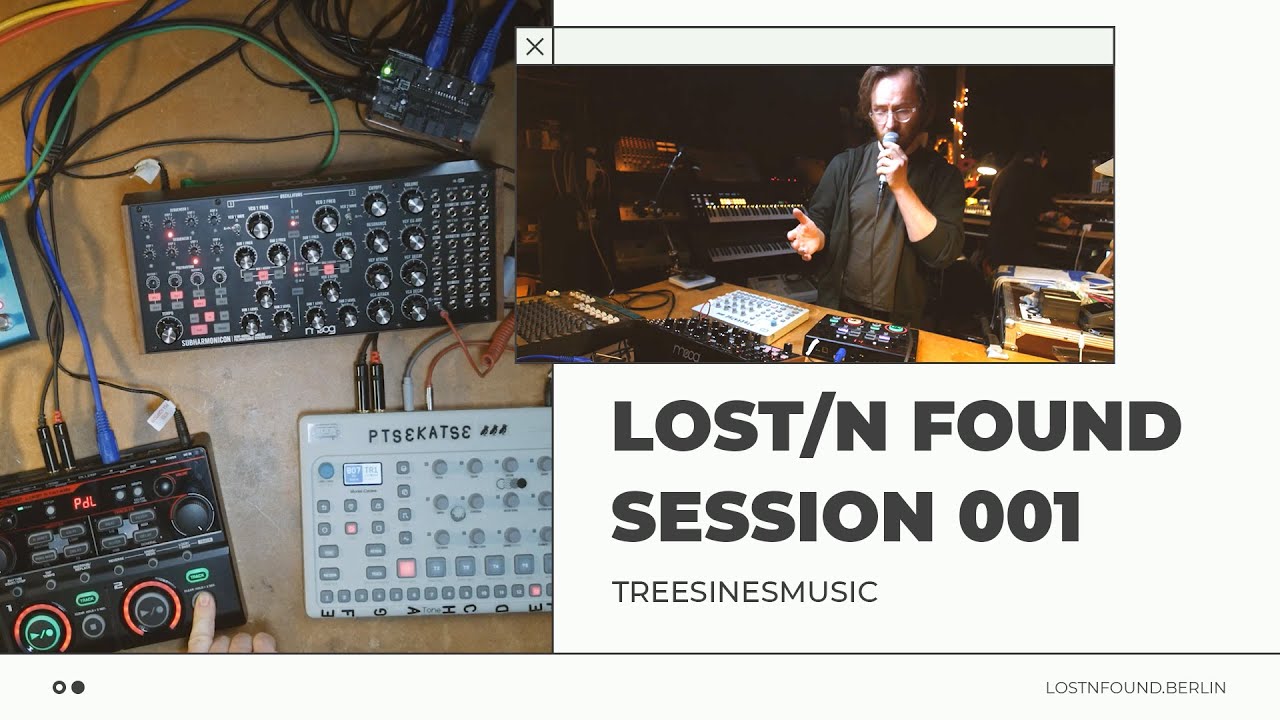 Lost/n found Session 001 - Treesines #Dawless #Synthjam