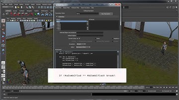 Creating a zombie simulation using MEL - Part 4