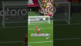 Irankunda becomes the youngest Australian to ever score in a FIFA World Cup 🇦🇺
