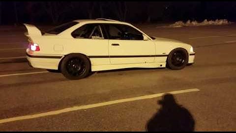 E36 M3 Turbo Launch Control Test