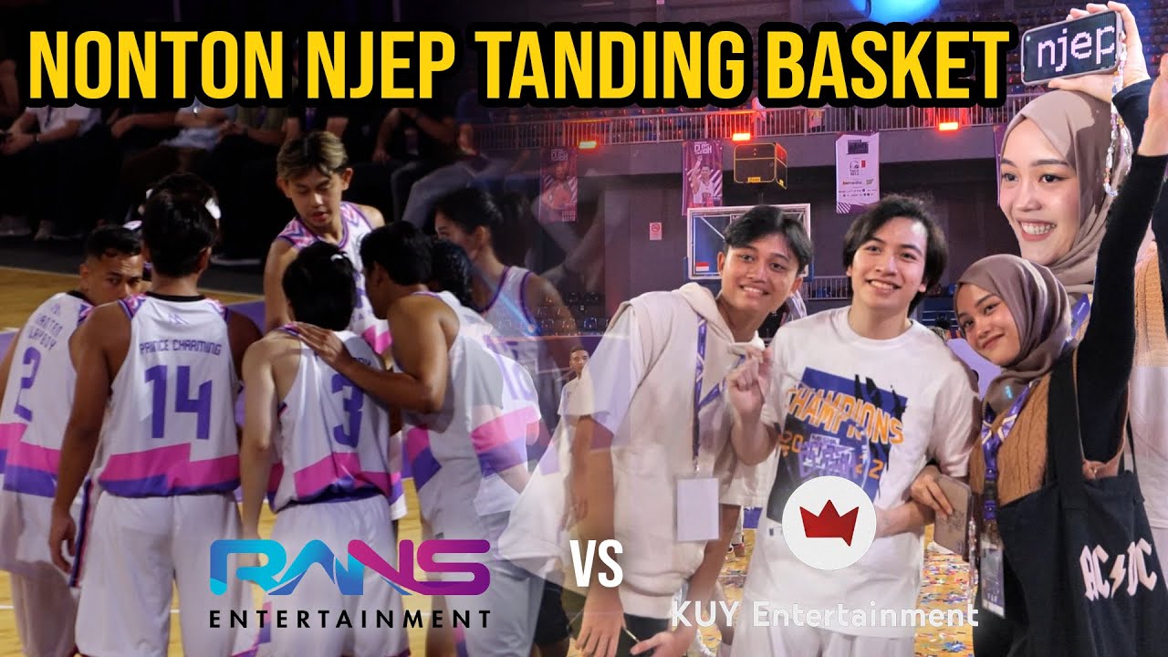 SEMANGATIN AYANG MAIN BASKET PAKE LED TEXT