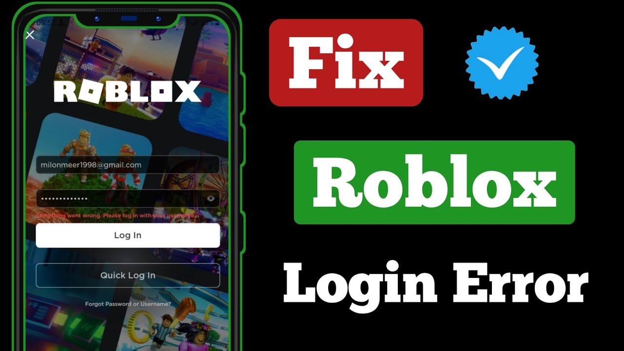 How To Fix 'Something Went Wrong Please Try Again Later' On Roblox, Roblox  Login Error