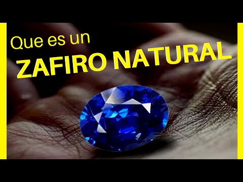 Video: Cómo Distinguir El Zafiro Natural Del Artificial