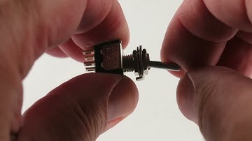 G27112 ~ Panel Mount Miniature DPDT Center Off Toggle Switch