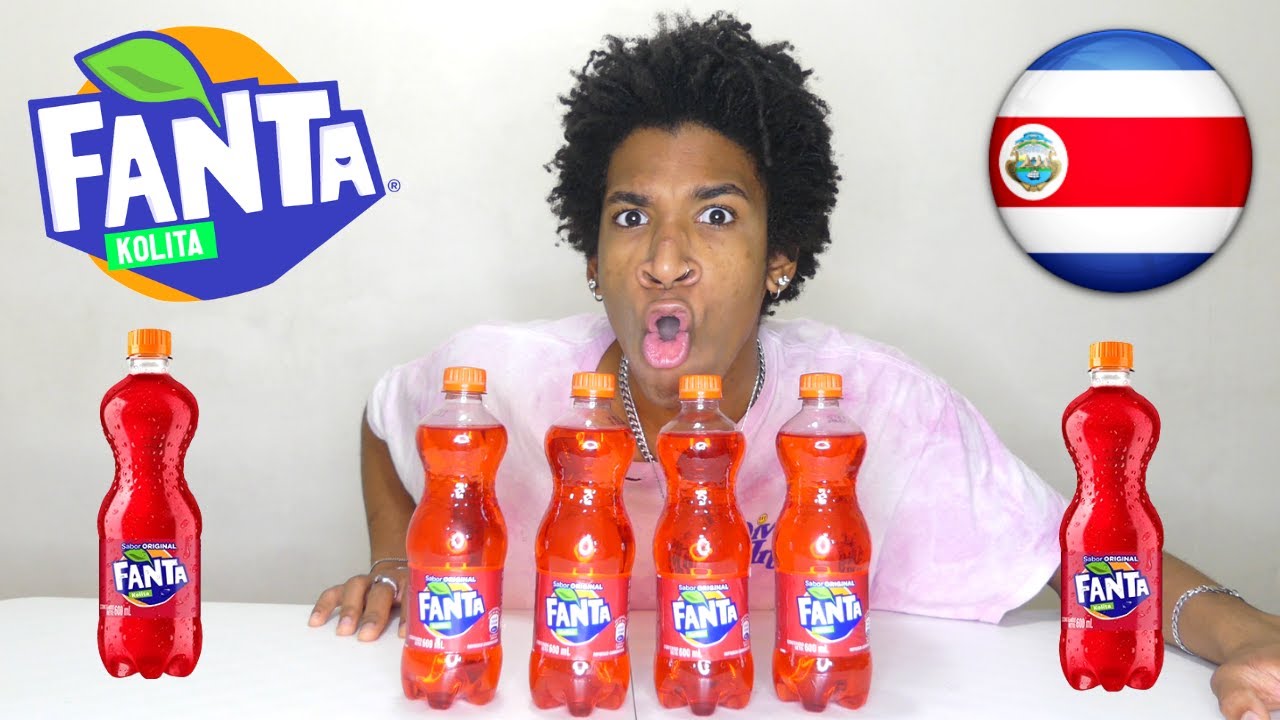 80oz Fanta Kolita Soda Chug (From Costa Rica!!) YouTube