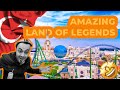 2nd Video The Land of Legends Theme Park Antalya Turkey 🇹🇷 Travel Vlog 2022