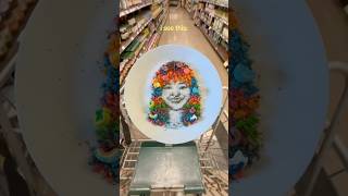 oh don’t mind me, just shopping for art supplies #art #food #foodart #groceryshopping #drawing