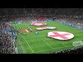 The anthem of England in Volgograd at the World Cup 2018