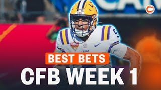 College Football Picks Week 1 | CFB Betting with Brad Powers