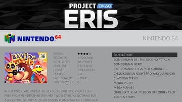 N64 on the EmulationStation, Project Eris 0.9.5