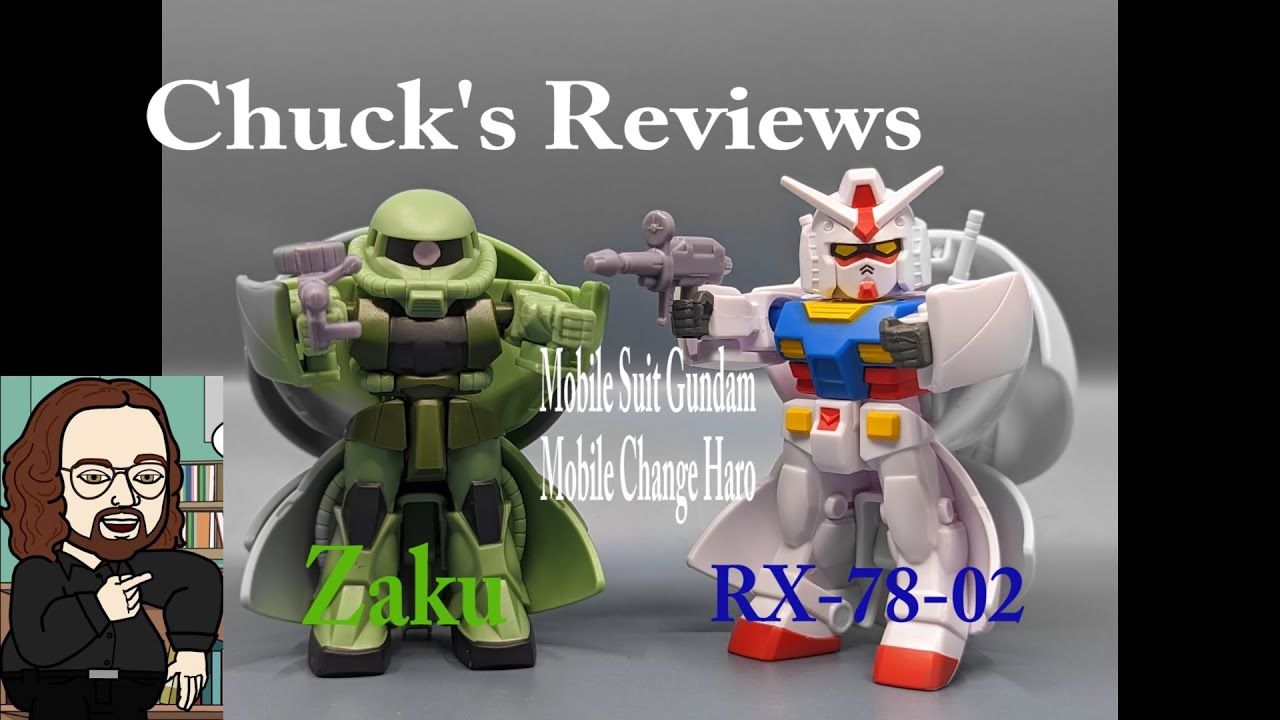 Bandai - Gundam - Mobile Change Haro - RX-78-2 Gundam 3.5 Action Figure (Box of 6
