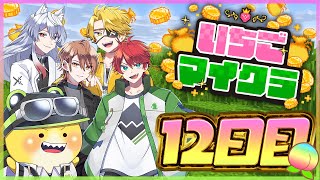 【 #いちごマイクラ 】残り3日しかないらしい！？😱 12日目