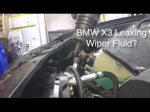 Bmw X3 Windshield Washer Pump