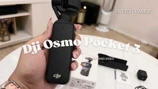 the perfect camera for soft girl content 🌸💅🎥 | DJI Osmo Pocket 3 unboxing + test shots 💗🎬 screenshot 1