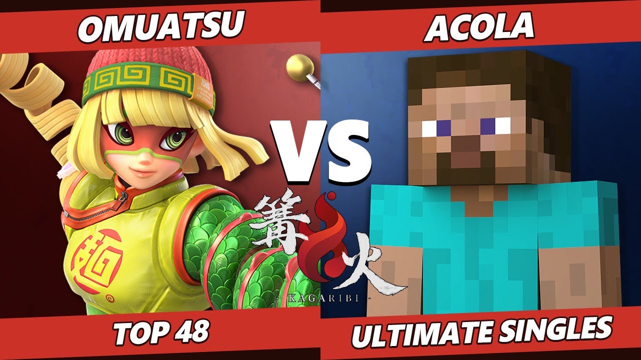 Kagaribi 7 Top 48 - Omuatsu (Min Min) Vs. Acola (Steve, Donkey