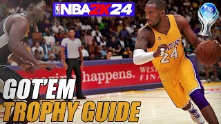 NBA 2K24 - Got'em Trophy Guide (Create a Diamond Shoe in the MT Shoe Lab)