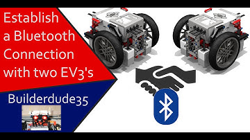 Establish a Bluetooth Connention Between 2 EV3 Bricks