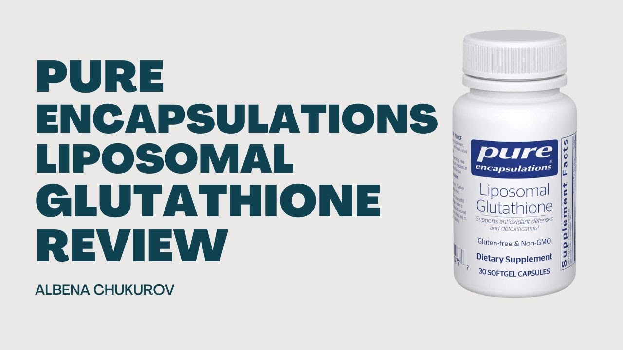 Pure Encapsulations Liposomal Glutathione | Immune & Antioxidant Support