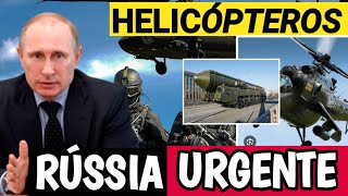 RÚSSIA ESTÁ PREPARADA | HELICÓPTEROS CRUZAM OS CÉUS DA RÚSSIA.