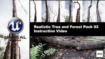 Unreal Engine - Realistic Tree and Forest Pack Instructions ( Instruções )
