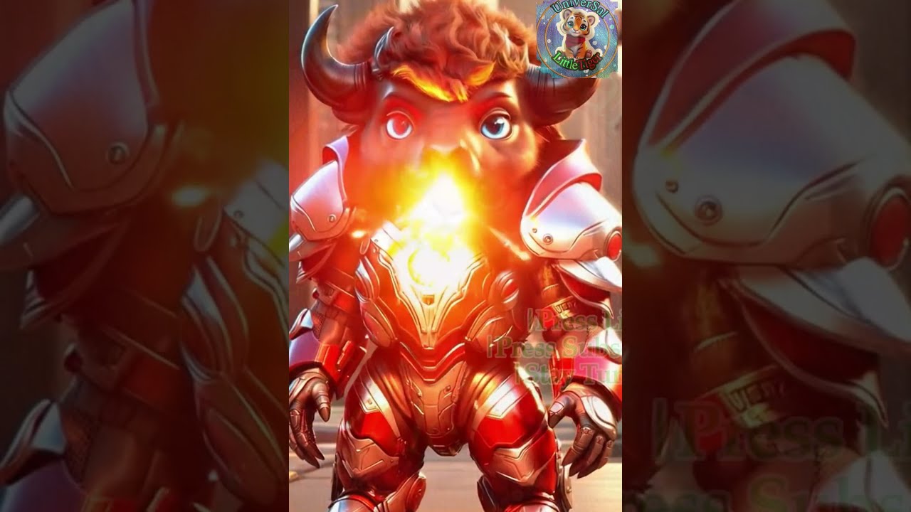 Bison cyber robot armor