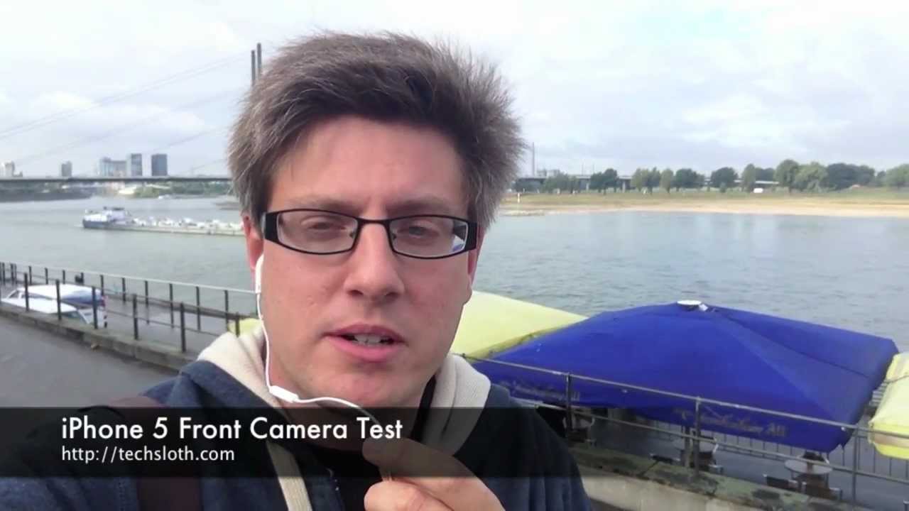 iPhone 5 Front Camera Test