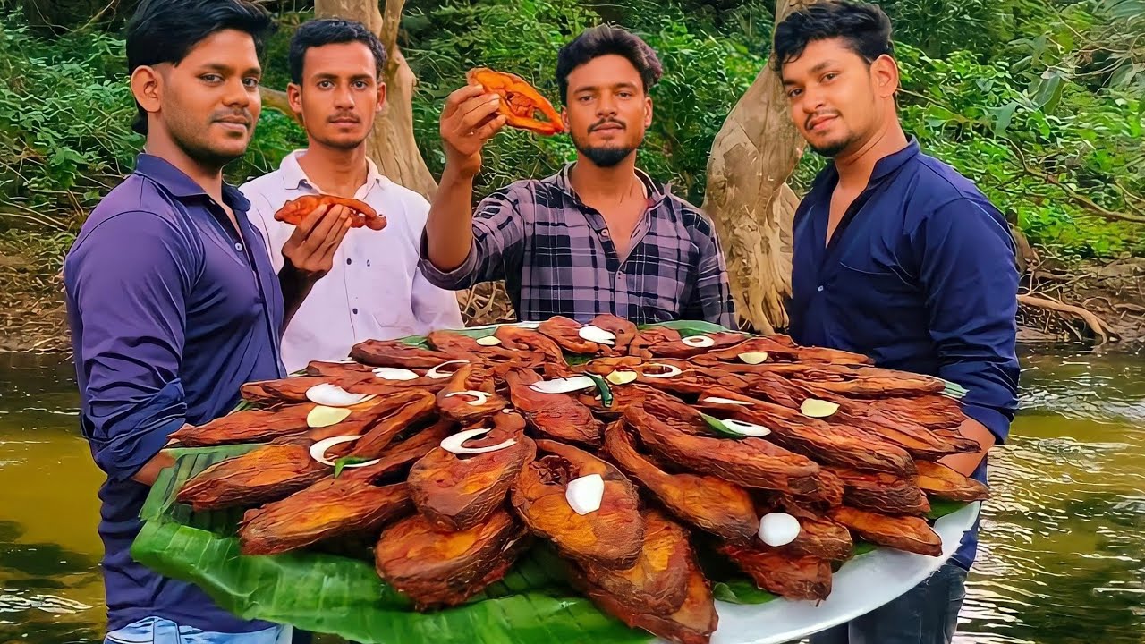 Ghee Color Fish Pomfret fish fry recipe - ghee rice 🌾 recipe - YouTube