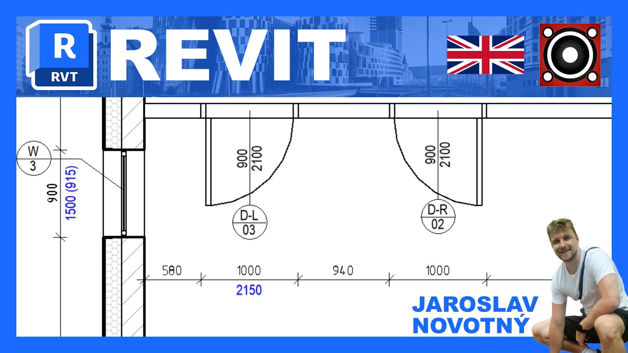 Revit [ENG] – Tag Windows and Doors Using Czech Standards - YouTube