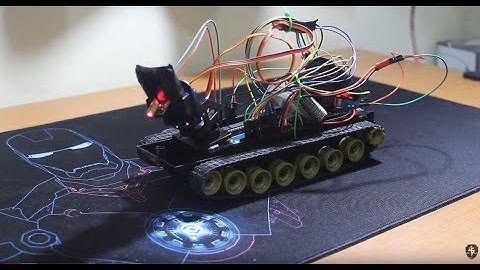 Self propelled Arduino Laser Turret