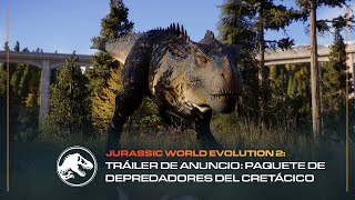 Jurassic World Evolution 2: Cretaceous Predator Pack | Tráiler de anuncio