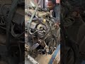 E30 engine removal! 150,000 miles later ready to swap now. #bmw #bmwengine #e30#explore #content#m54