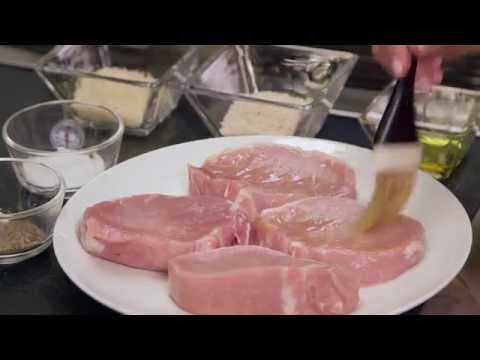 How to Grill Parmesan Crusted New York Pork Chops Recipe: Ohio Pork - Episode 7