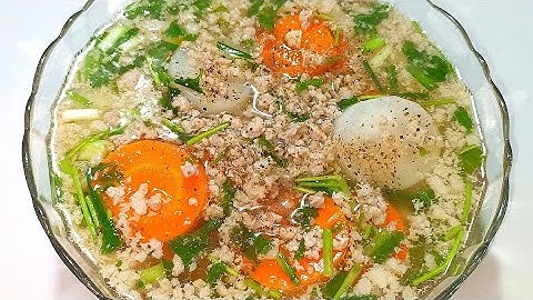 Cách nấu Canh Củ Cải Cà Rốt Thịt Bằm ngọt ngon đơn giản - Bếp Nhà Hoàng