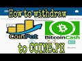 HOW TO WITHDRAW COINPOT BITCOIN CASH TO COINS.PH