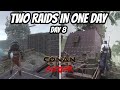 Day 8 on a pvp server  conan exiles