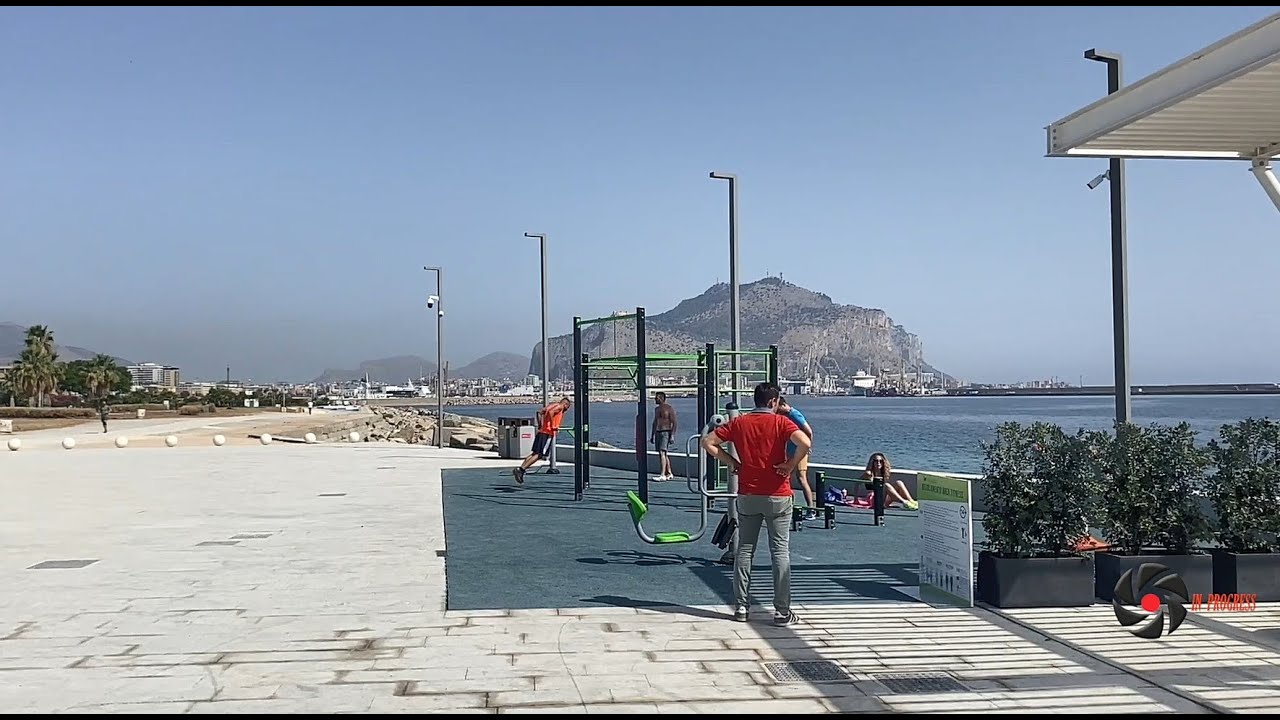 PALERMO, IL NUOVO LUNGOMARE DEL FORO ITALICO