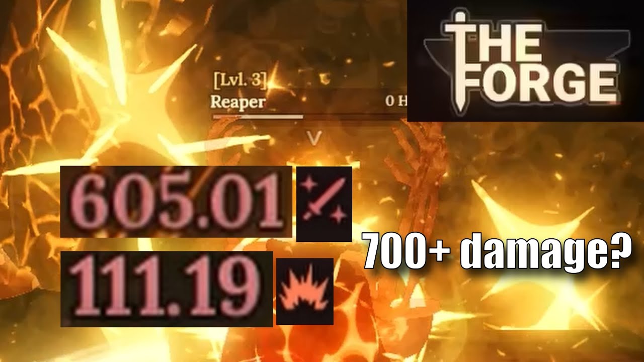 2 Shotting Reapers using Rapier | The Forge Roblox