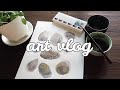 【art vlog】Japanese ink painting/BOKUUNDOU e-sumi/TUNER acryl gouache/abstract painting/ブログ/墨汁/絵墨
