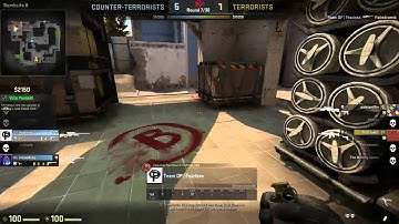 Ninja Defuse on Mirage! +No Scope Through Smoke!