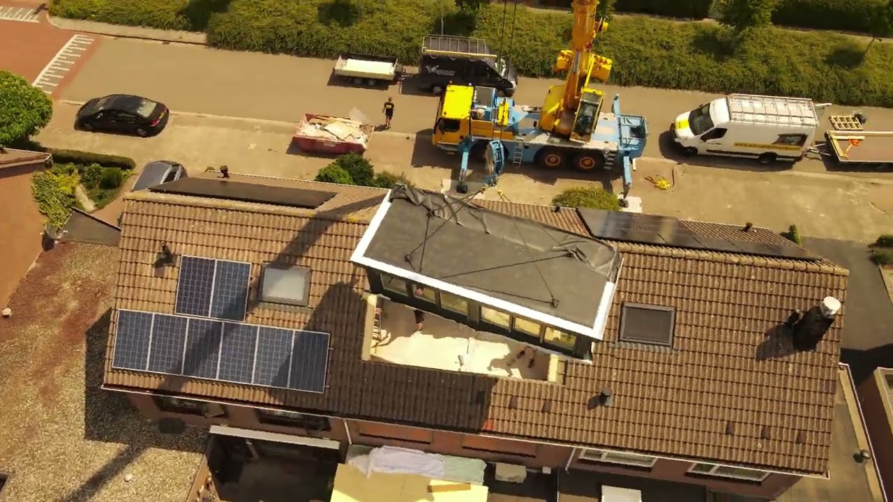 Plaatsen van Prefab dakkapel